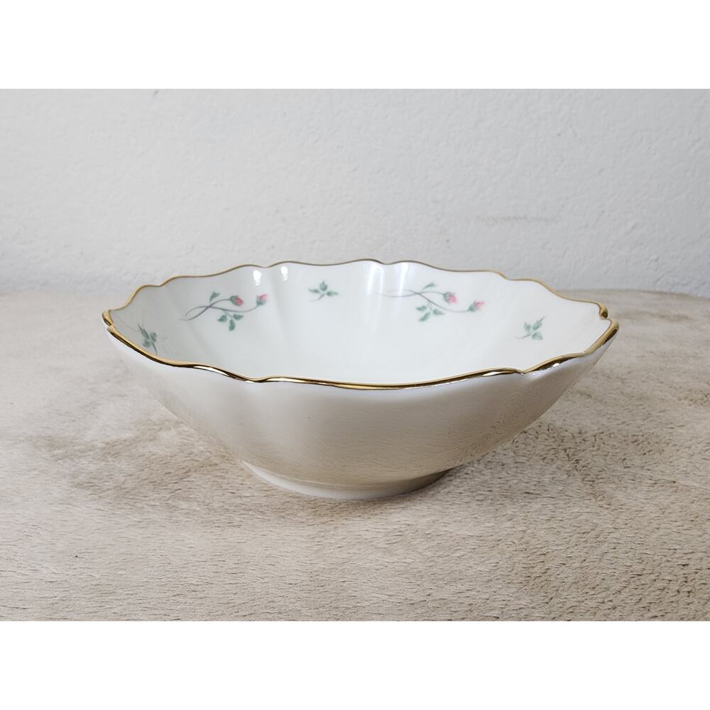 Lenox Bowl Rose Manor Gold Trim 90's New w/ Box 5 1/2" Made in USA Vintage